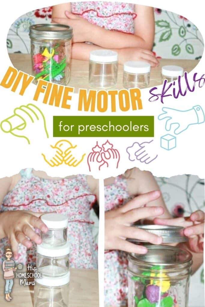 fine motor skills - close up images of a girl opening a jar