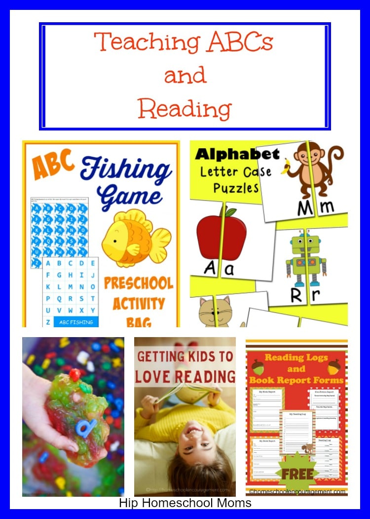 75+ Ideas, Resources, and Printables for Teaching ABCs and Reading