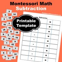 Montessori-Subtraction-Square