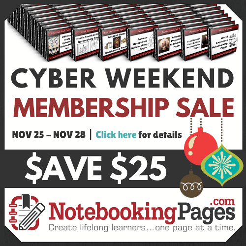 DEAL ALERT: $25 off Notebooking Pages LIFETIME Membership
