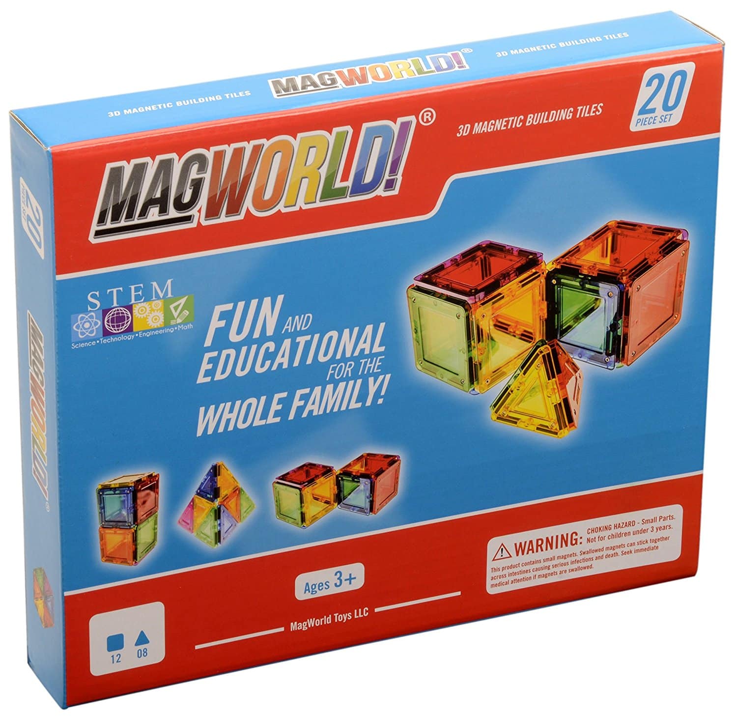 LIGHTNING DEAL ALERT! Magnetic Construction Rainbow Colors – 40% off