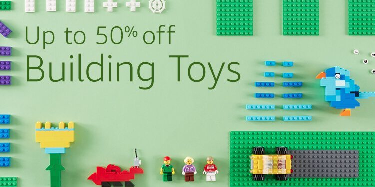 DEAL ALERT: up to 50% off Building Toys