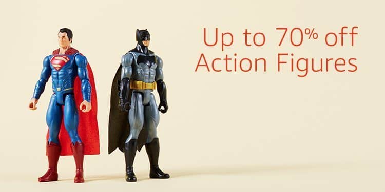 DEAL ALERT: Up to 70% off Action Figures