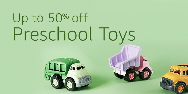 DEAL ALERT: Up to 50% off Preschool Toys