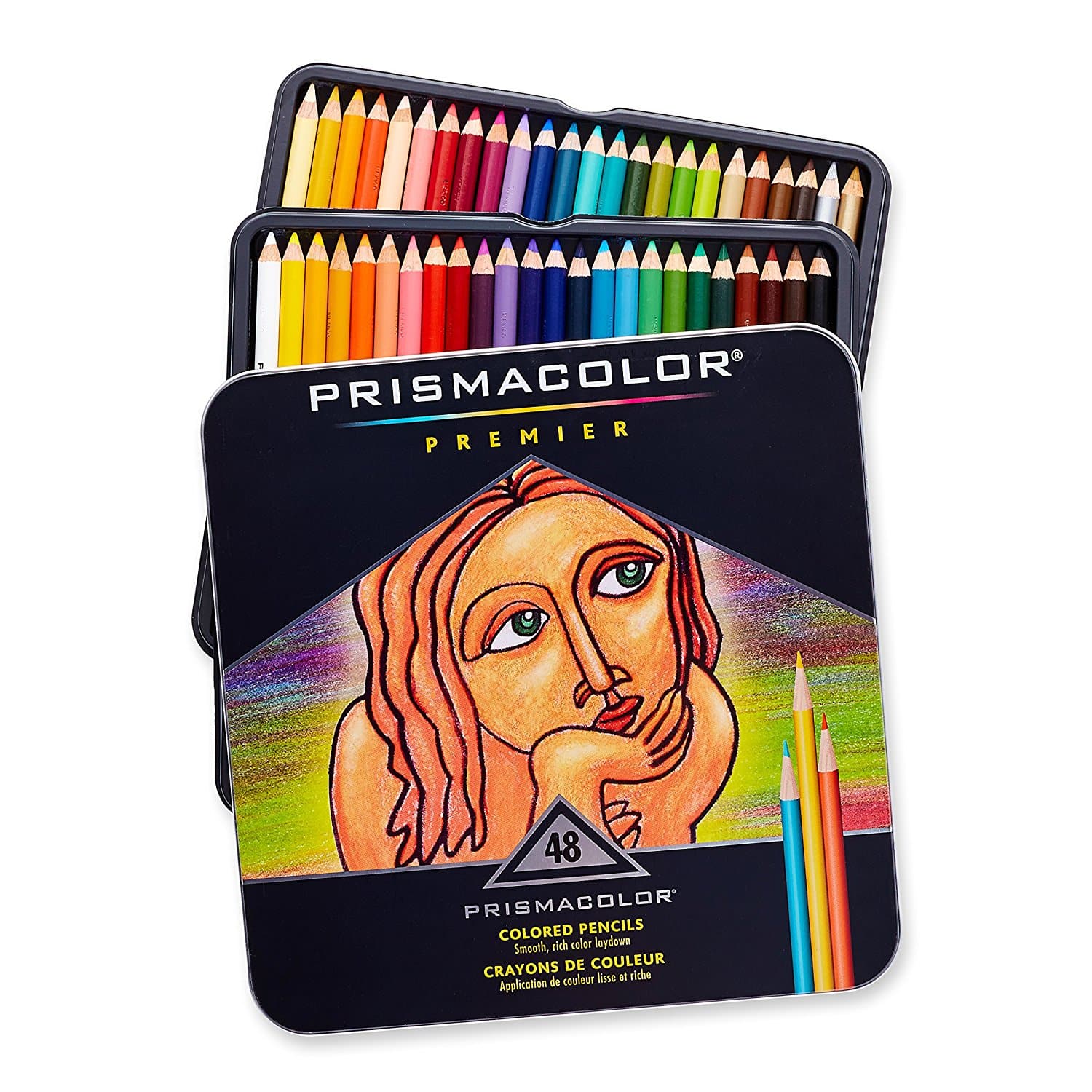 LIGHTNING DEAL ALERT! Prismacolor Premier Colored Pencils, Soft Core, 48-Count