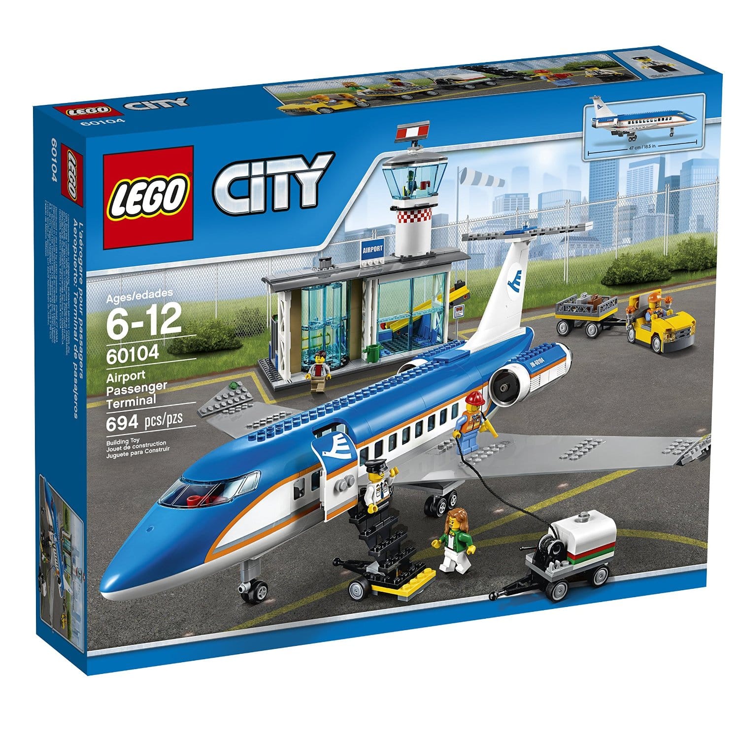 DEAL ALERT: LEGO City Airport 60104 Airport Passenger Terminal Building Kit