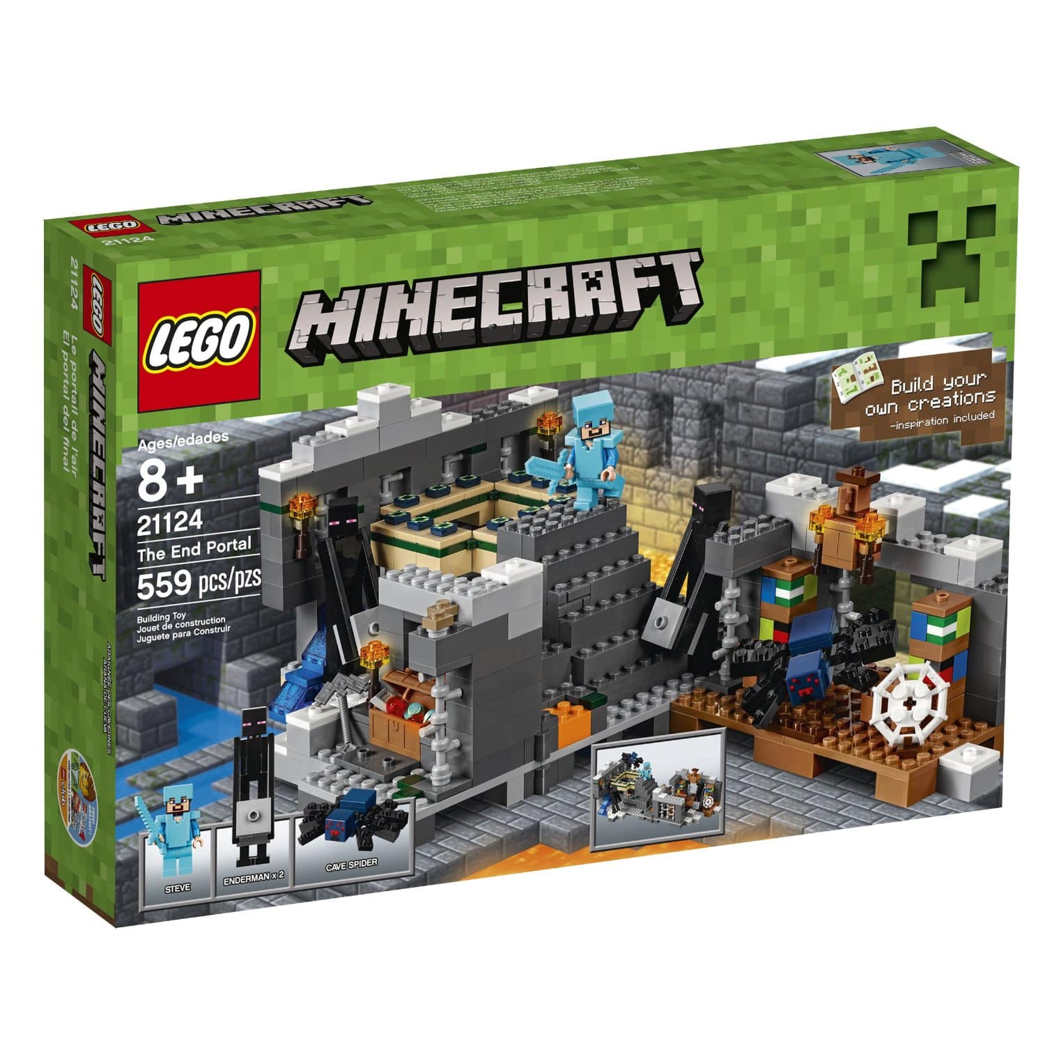 DEAL ALERT: LEGO Minecraft The End Portal 44% Off