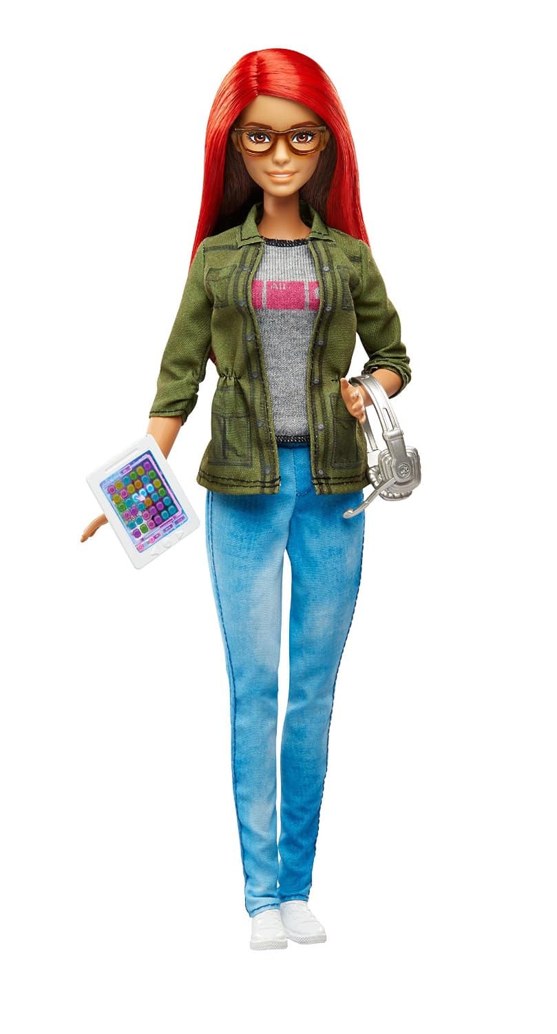 LIGHTNING DEAL ALERT! Barbie Careers Game Developer Doll – 38% off