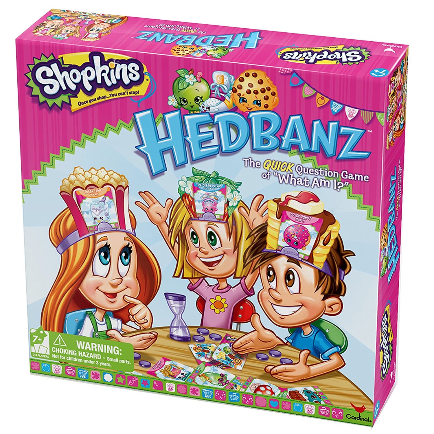 LIGHTNING DEAL ALERT! Shopkins Hedbanz Board Game – 48% off!