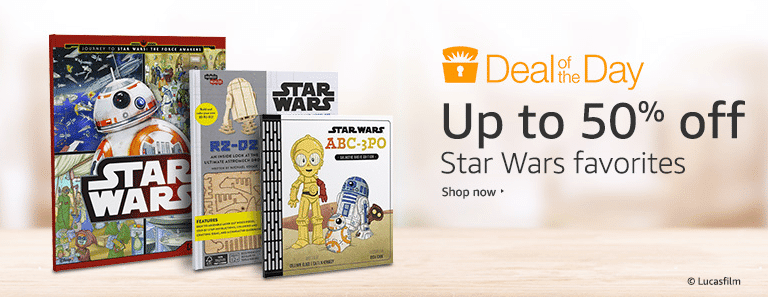 DEAL ALERT: Up to 50% off Star Wars Books!