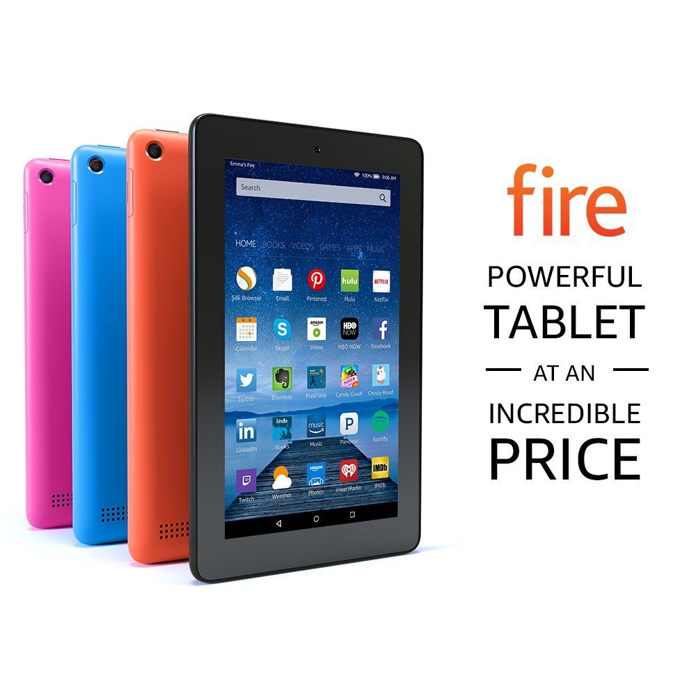 DEAL ALERT: Fire Tablet, 7″ Display, Wi-Fi, 8 GB is $39.99!!!