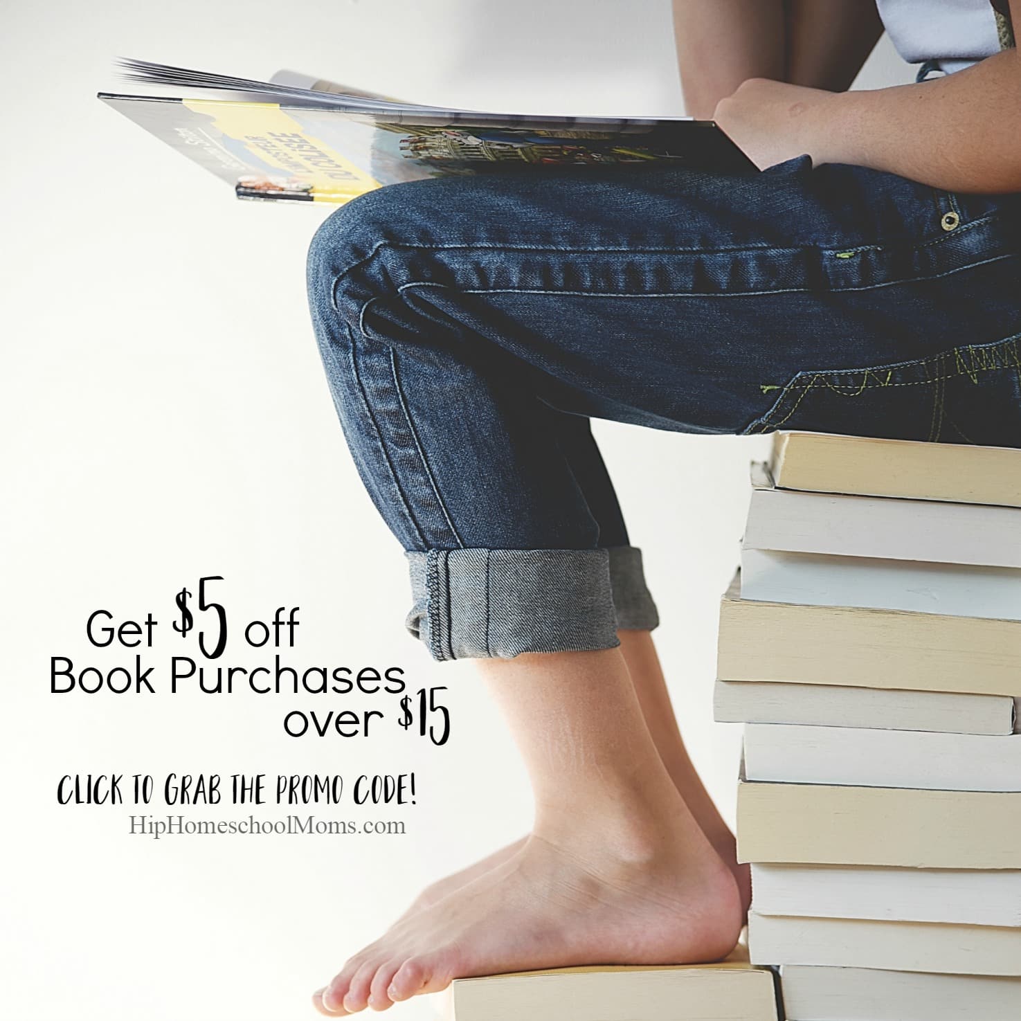 DEAL ALERT: $5 off Book Purchases over $15!
