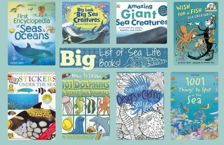 Big List of Sea Life Books