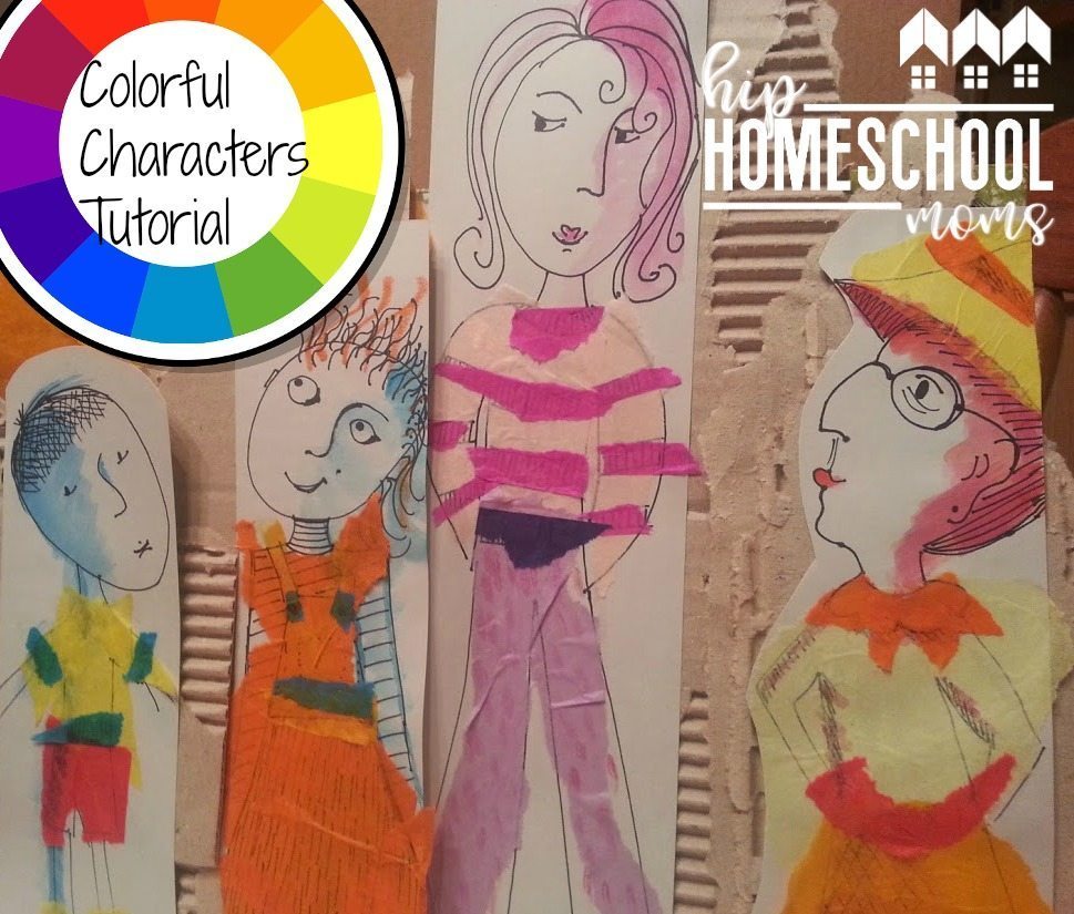 Color Harmonies Art Project | Hip Homeschool Moms