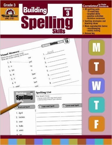 LIGHTNING DEAL ALERT! Building Spelling Skills: Grade 3 – 30% off!