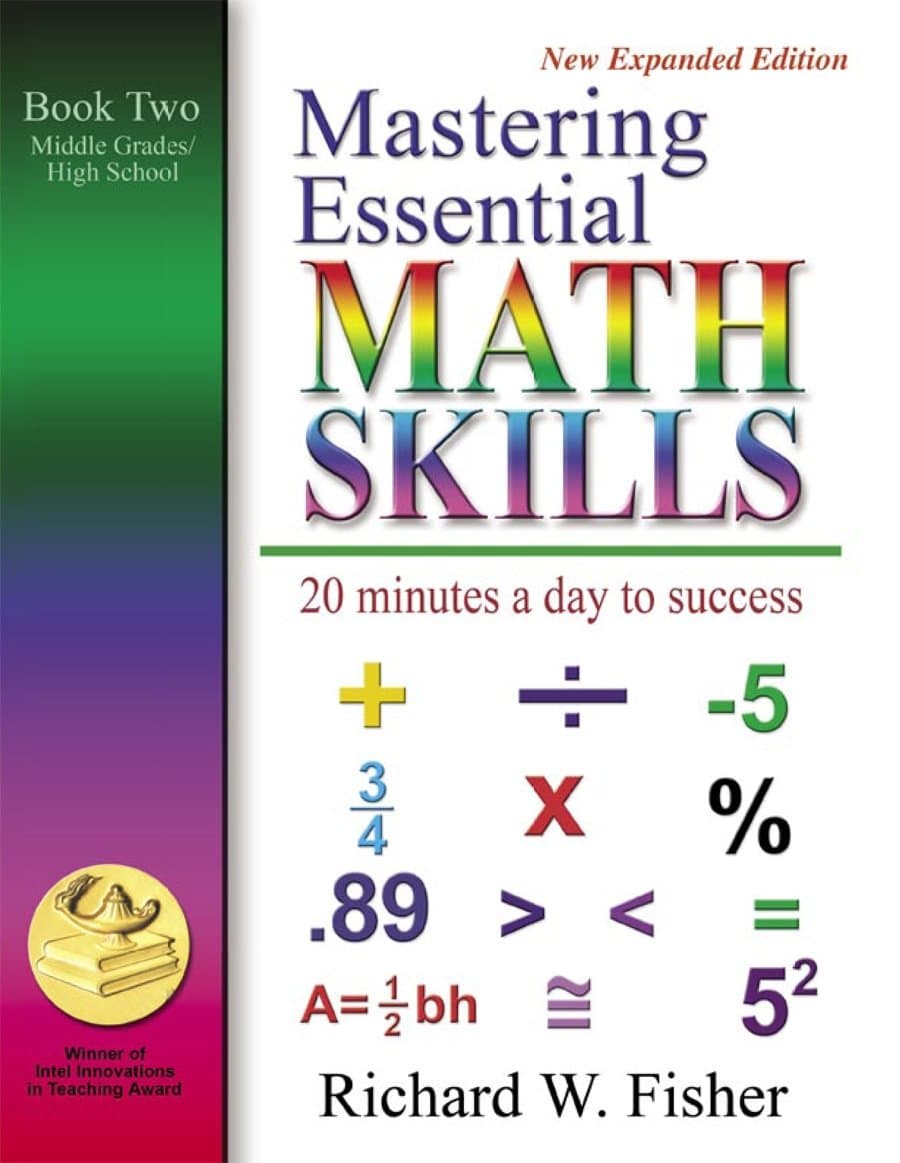 LIGHTNING DEAL ALERT! Mastering Essential Math Skills Book Two Middle Grades/High School – 34% off!