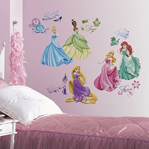 LIGHTNING DEAL ALERT! Disney Princess Royal Debut Peel And Stick Wall Decals – 38% off