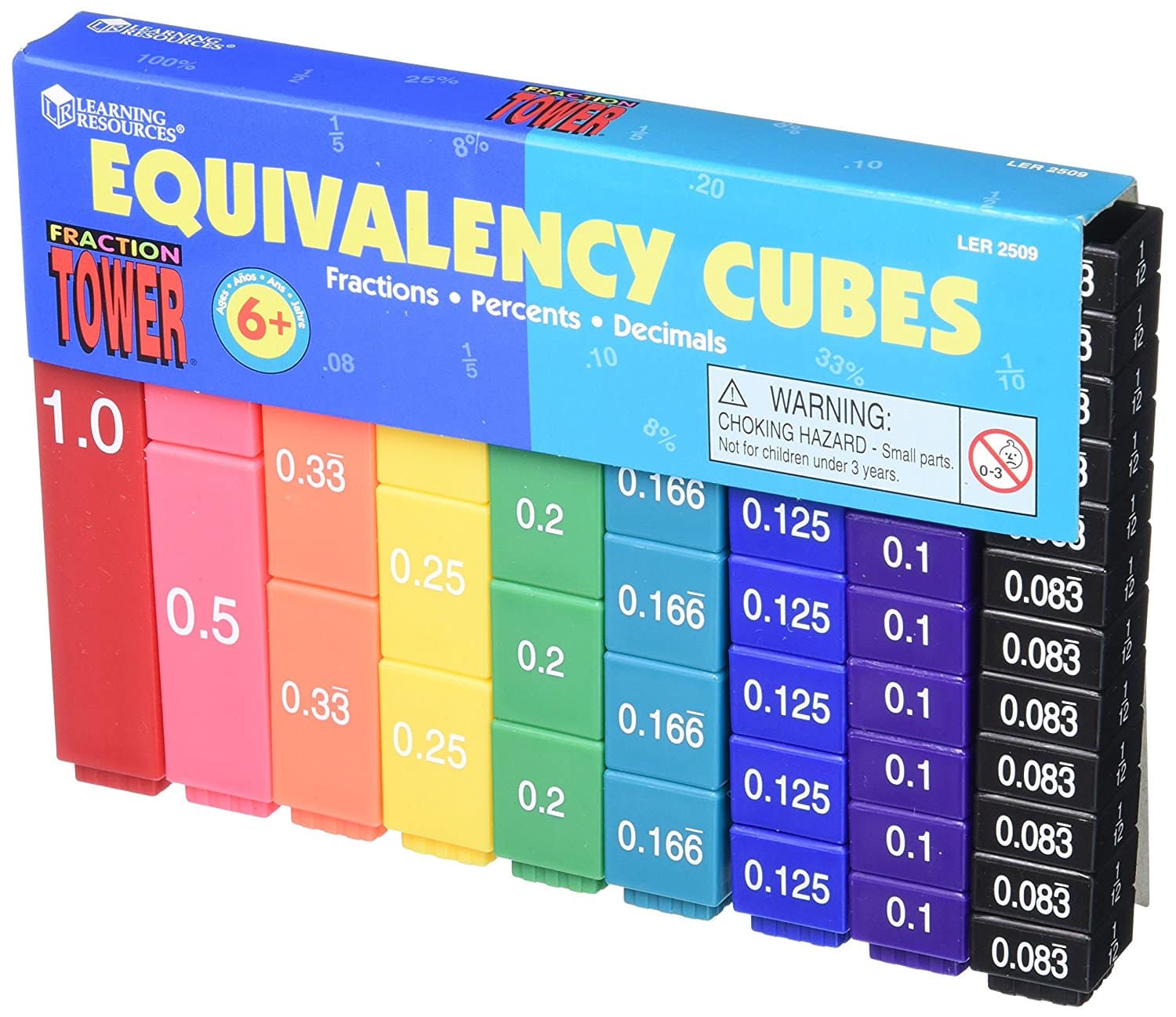 DEAL ALERT: Fraction Tower Cubes Equivalency Set – 34% off!