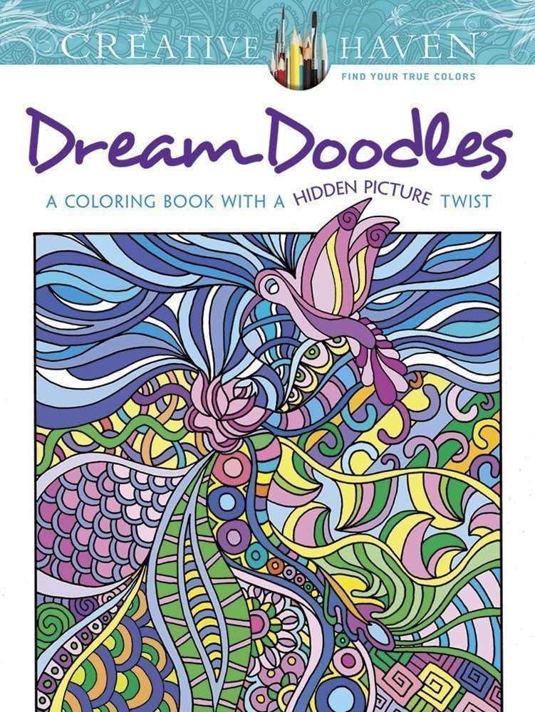 LIGHTNING DEAL ALERT! Creative Haven Dream Doodles: A Coloring Book with a Hidden Picture Twist – 47% off!