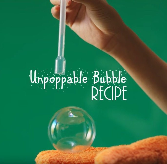 How to make bubble mixture