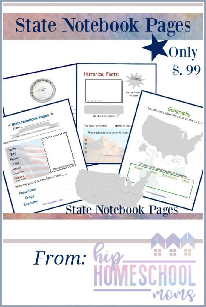 State Notebook Pages