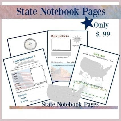State Notebook Pages