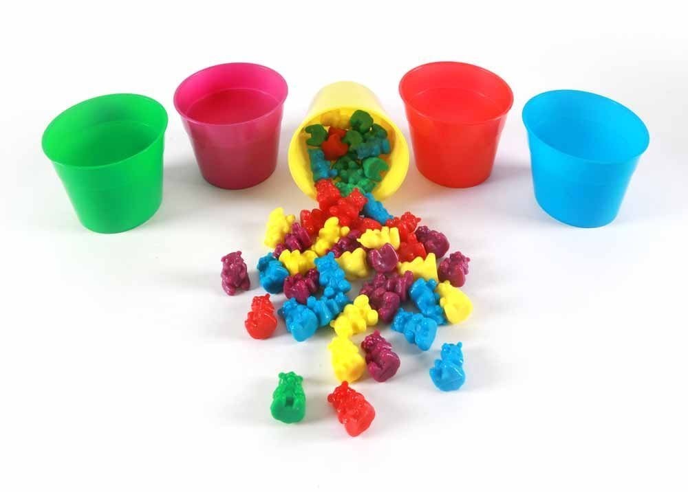 LIGHTNING DEAL ALERT! 50 Counting Bears with 5 Cups – 60% off!