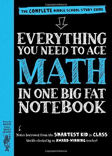 DEAL ALERT: Everything You Need to Ace Math in One Big Fat Notebook – 33% off!!