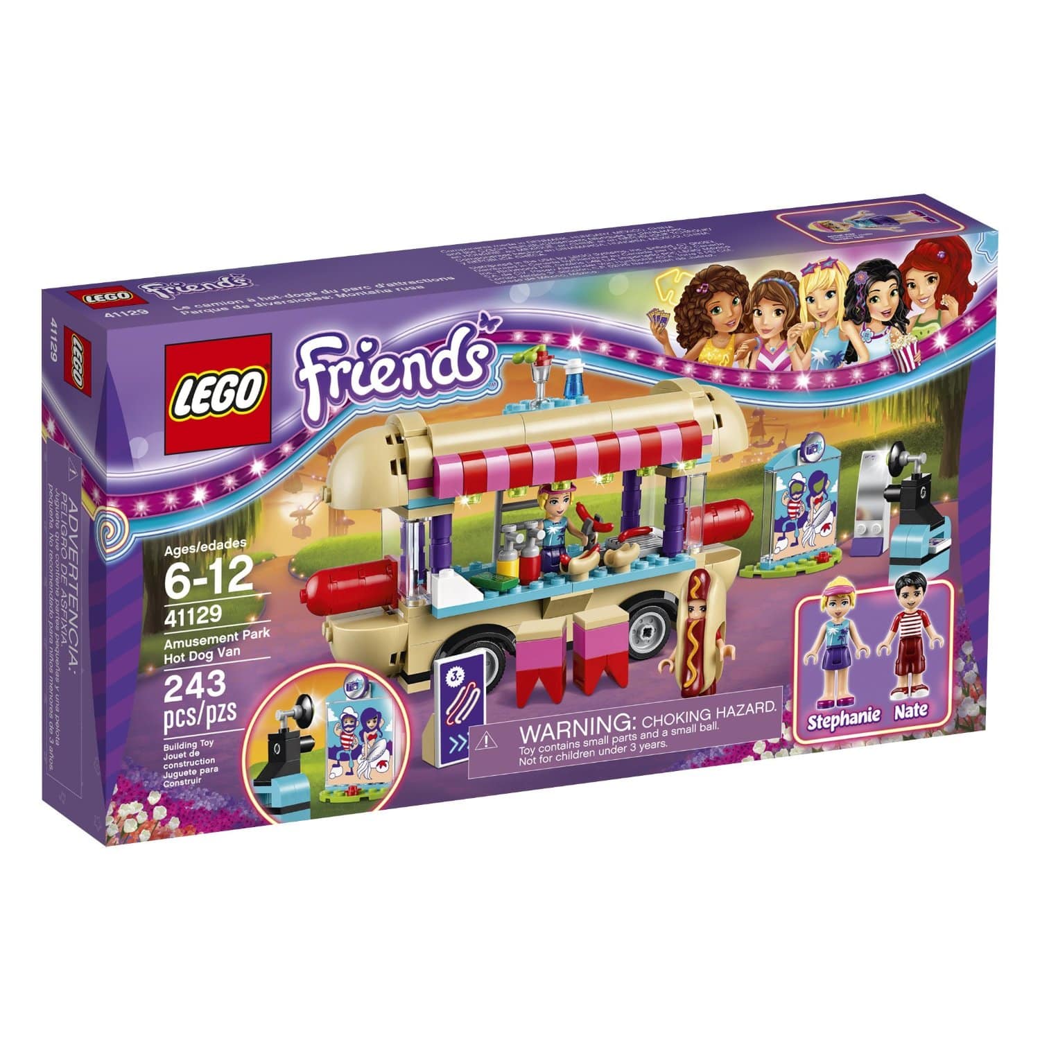 LIGHTNING DEAL ALERT! LEGO Friends Amusement Park Hot Dog Van Building Kit – 36% off