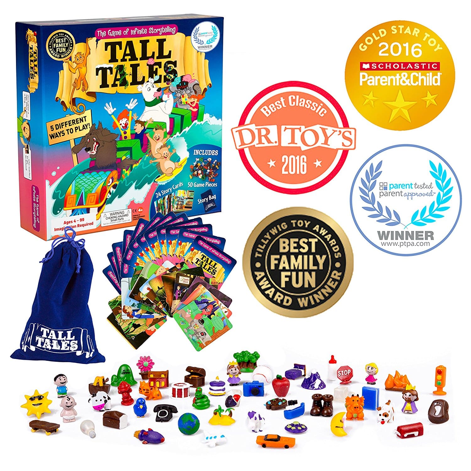 LIGHTNING DEAL ALERT! Tall Tales Story Telling Board Game – 43% off!