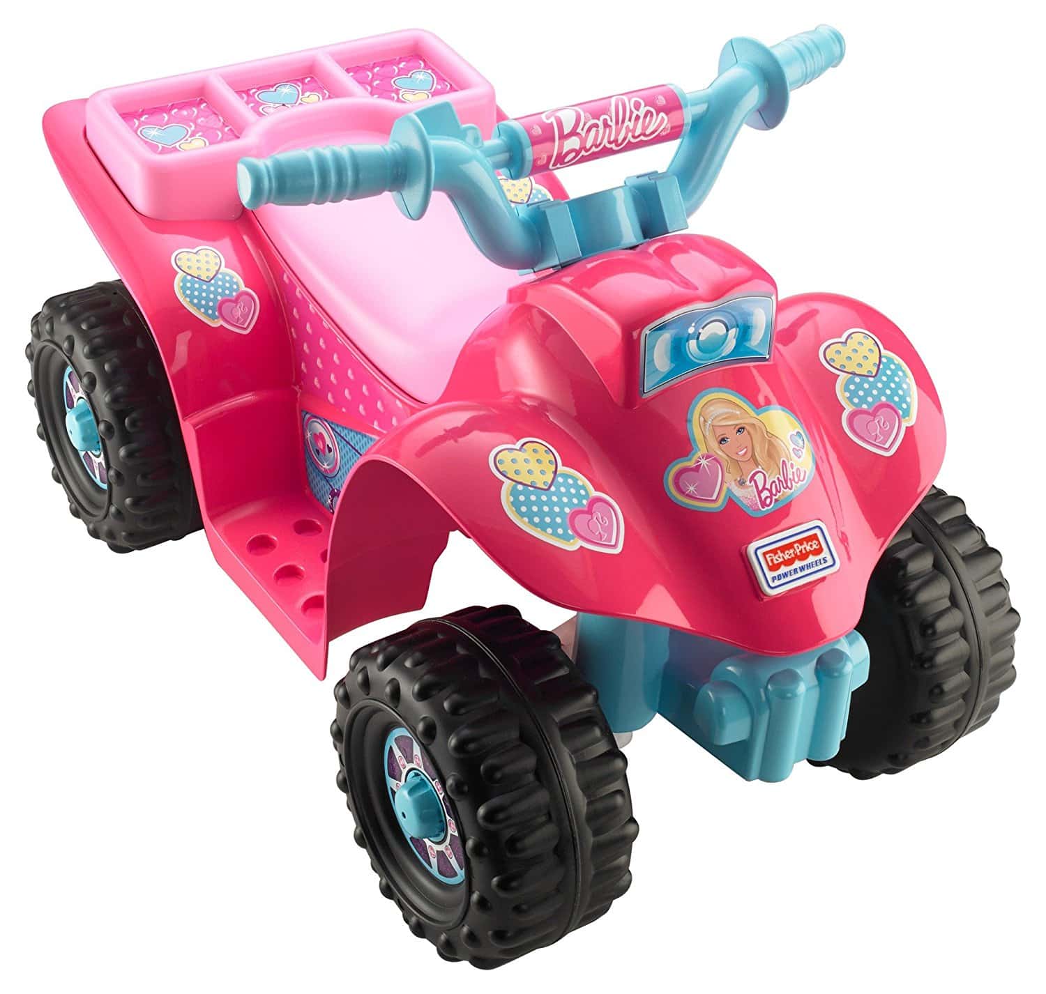 LIGHTNING DEAL ALERT! Fisher-Price Power Wheels Barbie Lil’ Quad – 33% off!