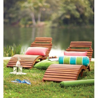 DEAL ALERT: Philodendron Wood Outdoor Chaise Lounge – 22% off