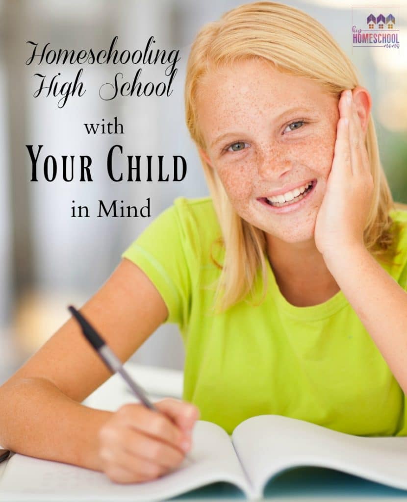 Great tips for making a homeschool plan for your teen!