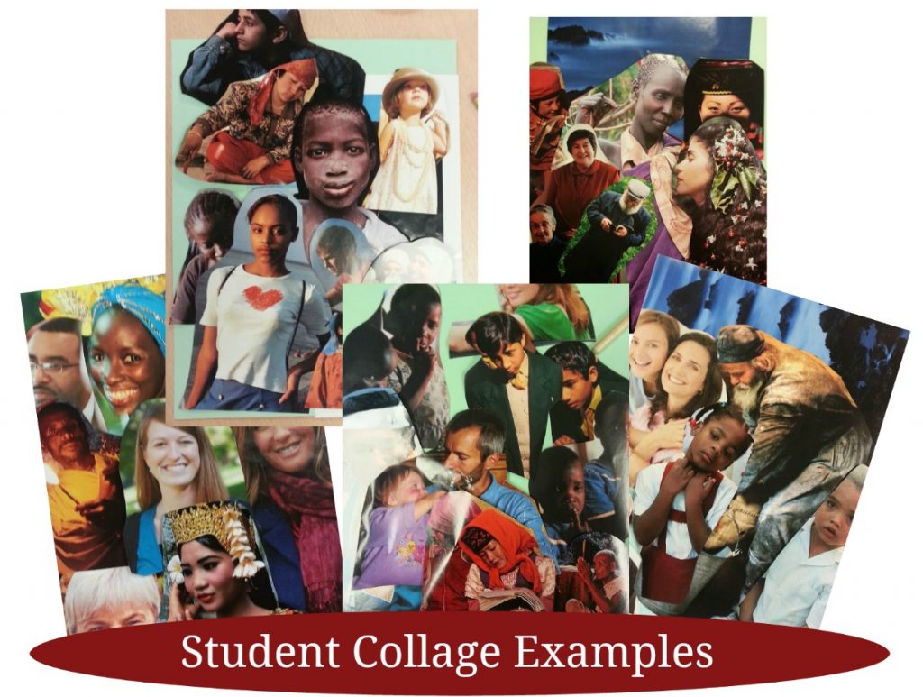 Student Collage Examples | Elements of Art Lesson Plan
