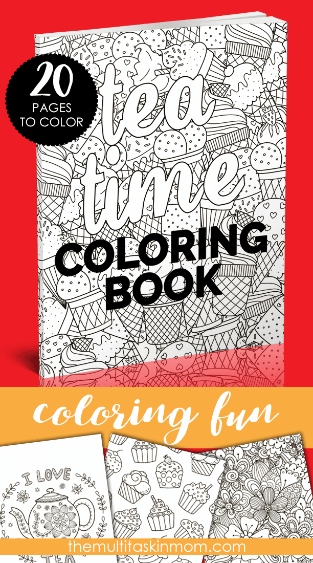 DEAL ALERT: Tea Time Coloring Book – $1.99