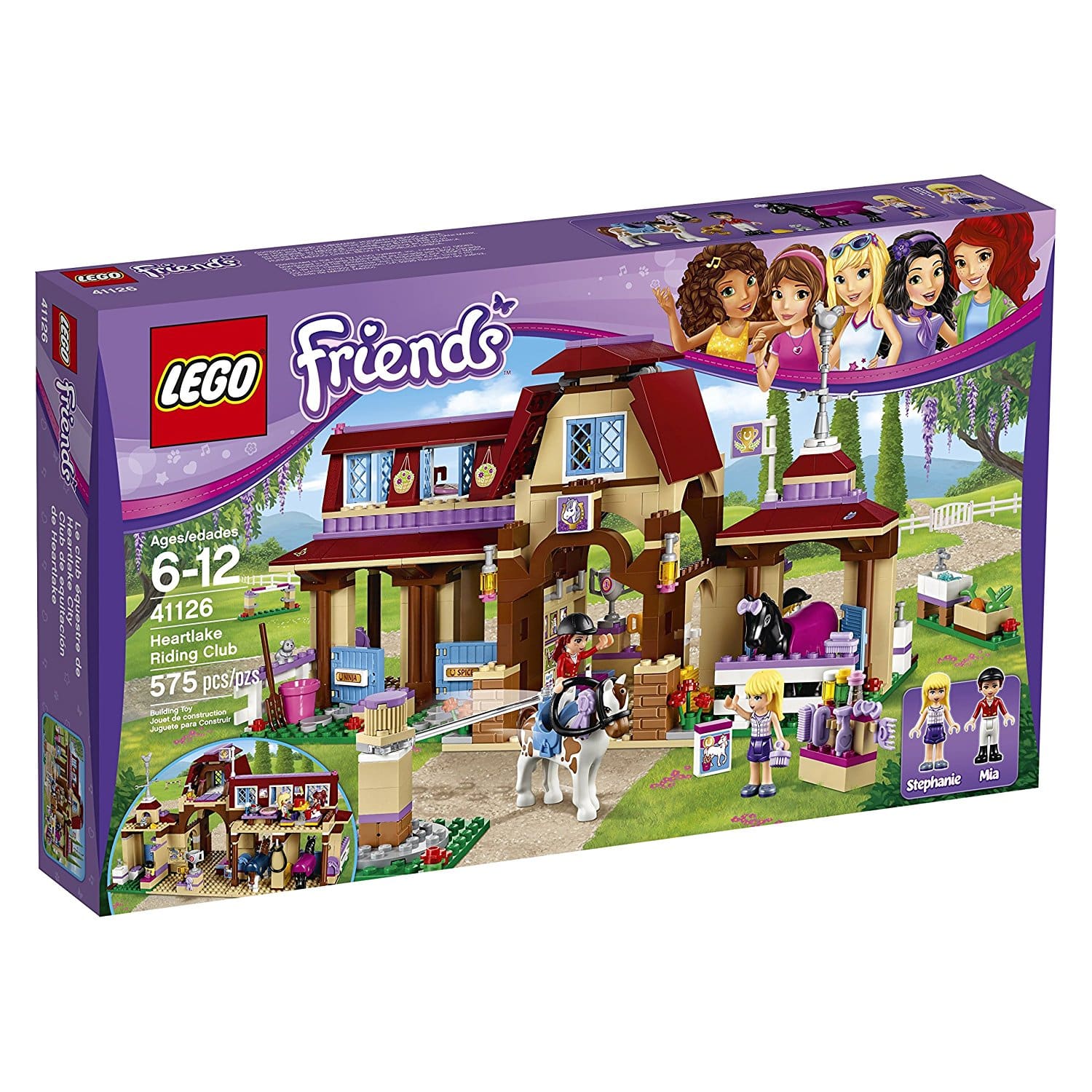 LIGHTNING DEAL ALERT! LEGO Friends Heartlake Riding Club Building Kit – 36% off!