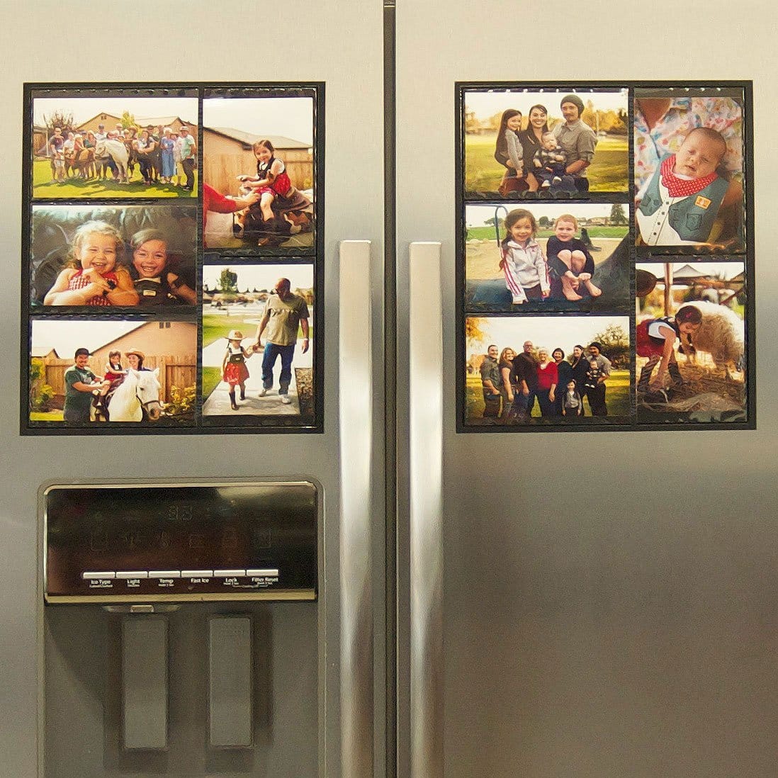 LIGHTNING DEAL ALERT! Magnetic Picture Collage Frame for Refrigerator, 2-Pack – 75% off!