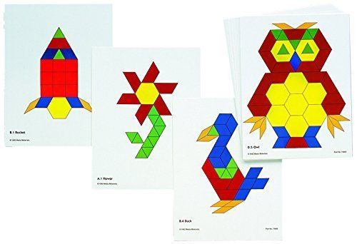 DEAL ALERT: Pattern Block Activity Cards (Pack of 20) – 53% off!