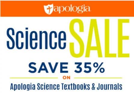 DEAL ALERT: Apologia Science Sale – 35% off!!