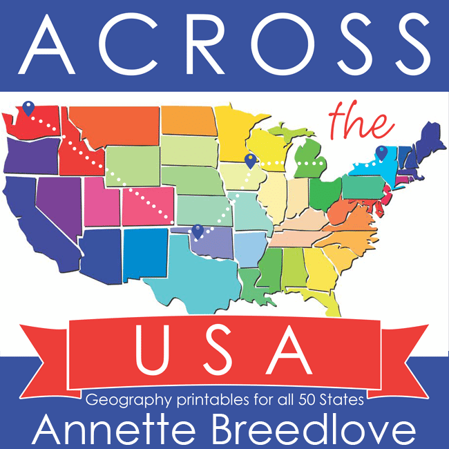DEAL ALERT: Across the USA – Introductory Price of $12.50 with a Free USA Coloring Book!