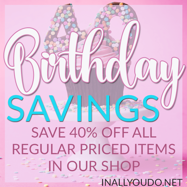 DEAL ALERT: 40% off all Regularly Priced Items!