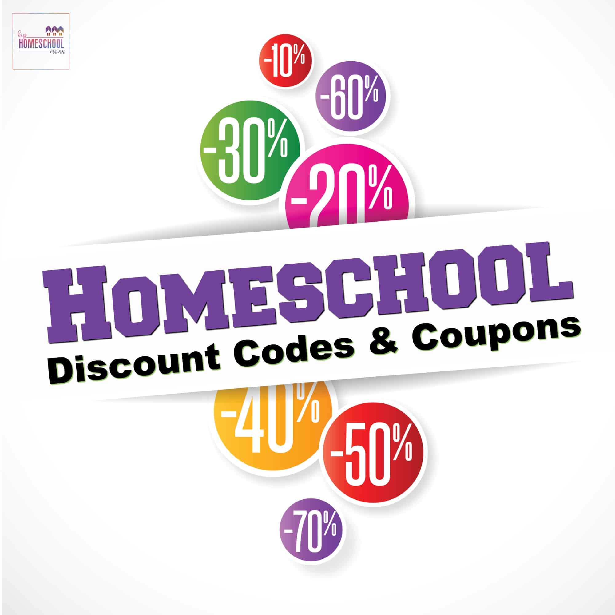 Homeschool Discount Codes and Coupons