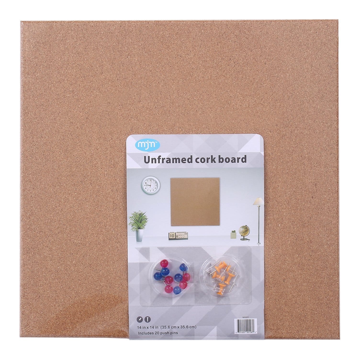 DEAL ALERT: Cork Foam Boards, 14 x 14 Inches, Natural – 75% off!