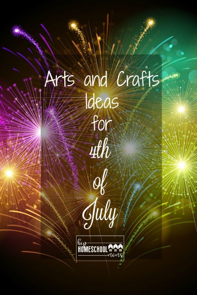 Great easy, fun, inexpensive arts and crafts for 4th of July!