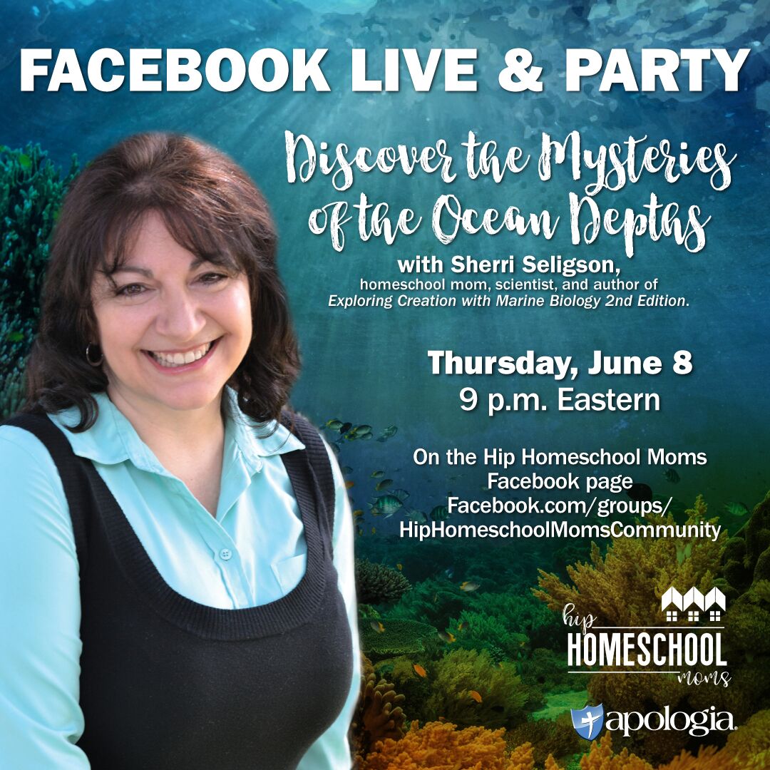 Discover the Mysteries of the Ocean Depths Apologia Facebook Party
