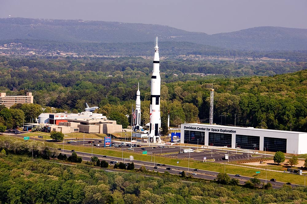 sky view of space camp