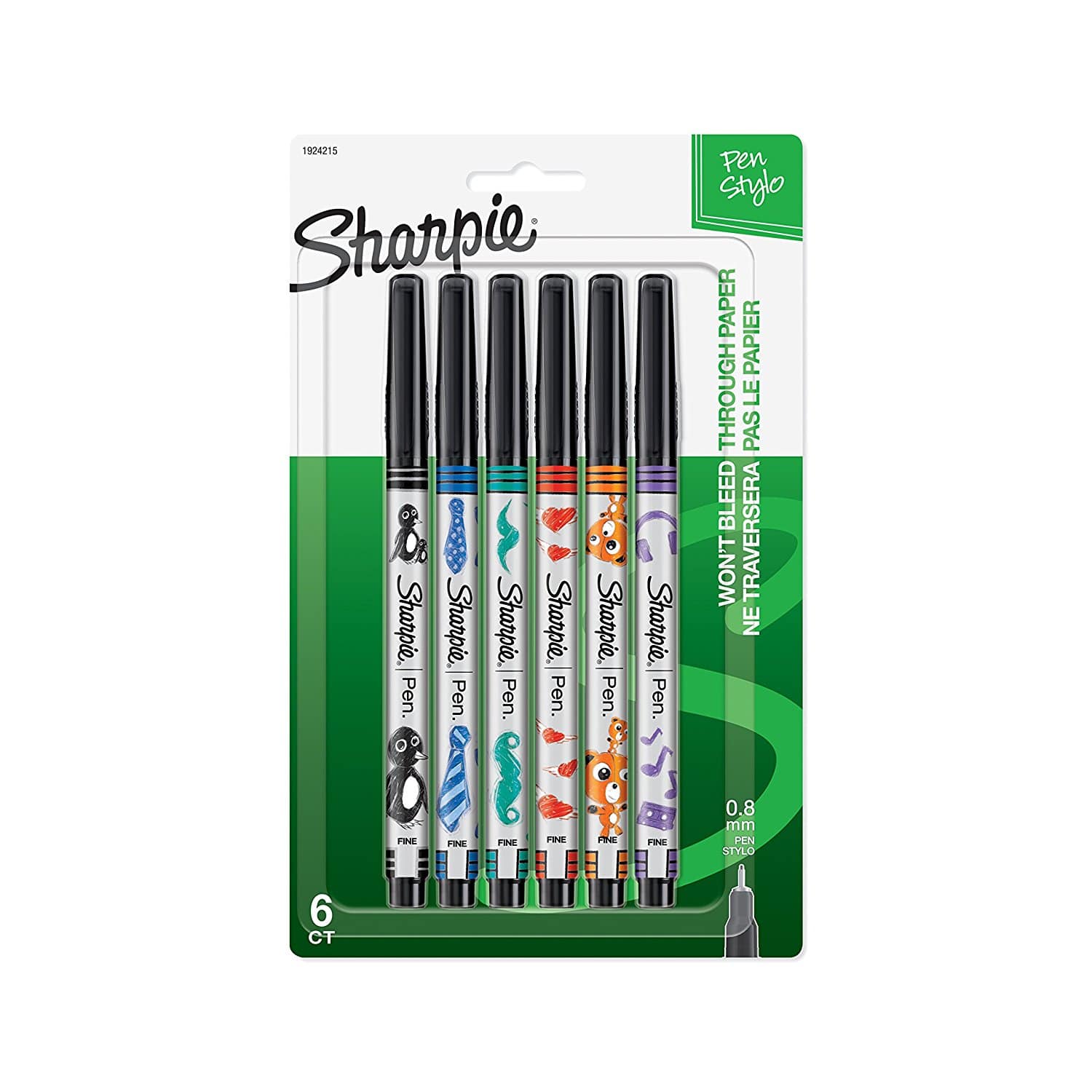 DEAL ALERT: Sharpie Pen, Fine Point, 6-Pack, Assorted Colors – 50% off!!