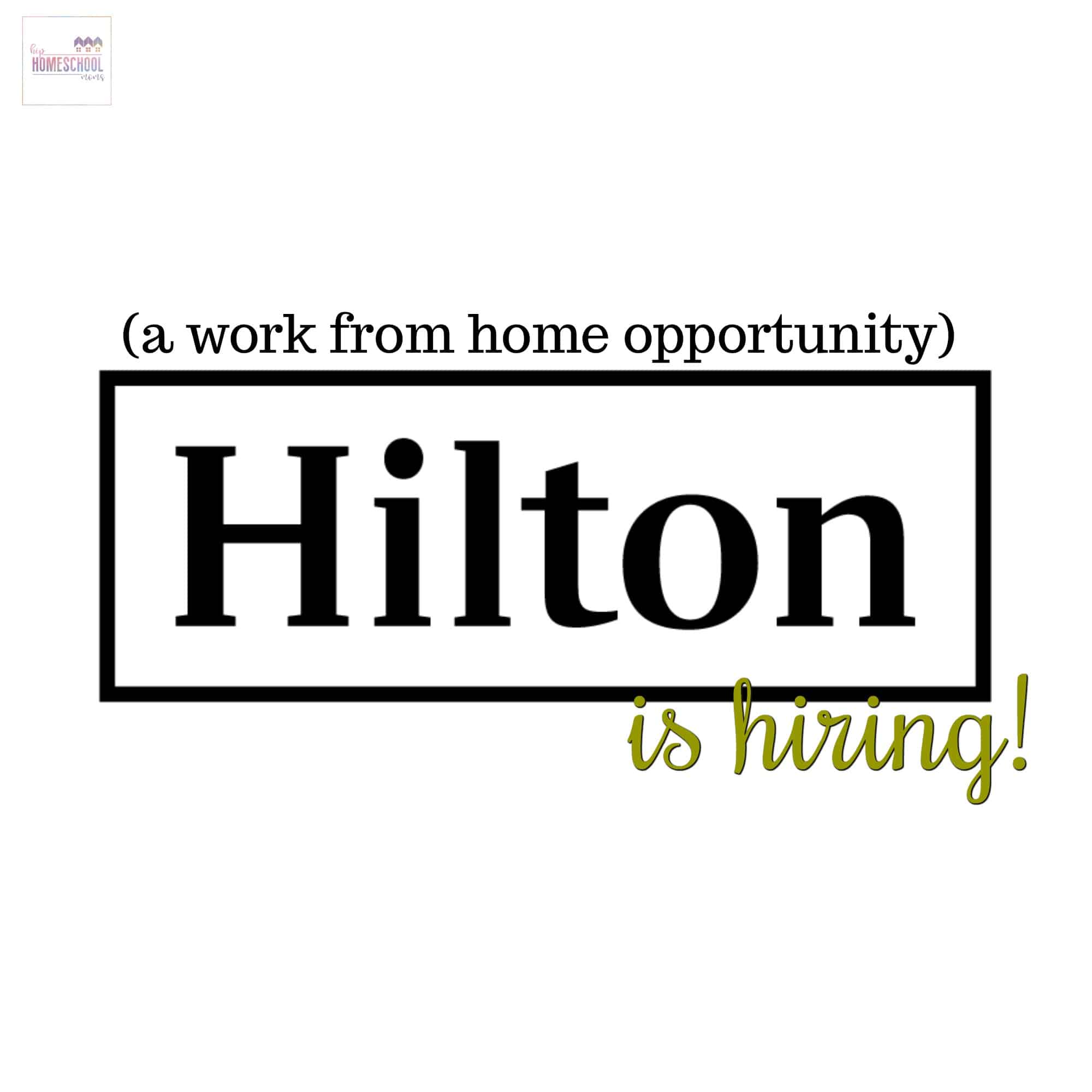 Hilton is Hiring – THIS JOB IS CLOSED