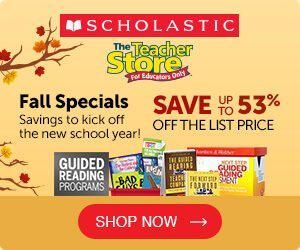 DEAL ALERT: Scholastic Books Fall Special – Up to 53% off!