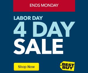 DEAL ALERT: BEST BUY 4 Day Labor Day Sale!